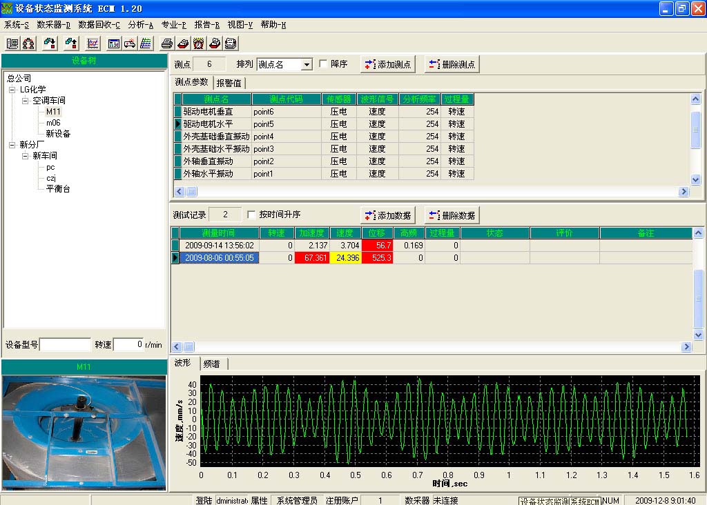 设备状态监测系统软件ECM-1.24